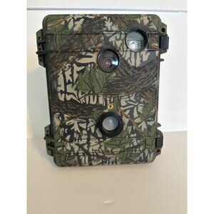Canon Sure Shot Owl Date 35mm Game Camera In Camo Case With Motion Sensor & Wate